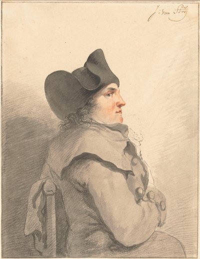 Portrait of a Man by Jacob van Strij